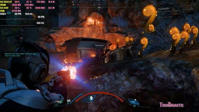 Mass Effect Andromeda | RX 5500 XT | Ryzen 3 3100 смотреть онлайн