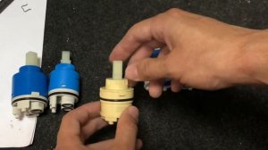 Виды картриджей для одноручкового смесителя