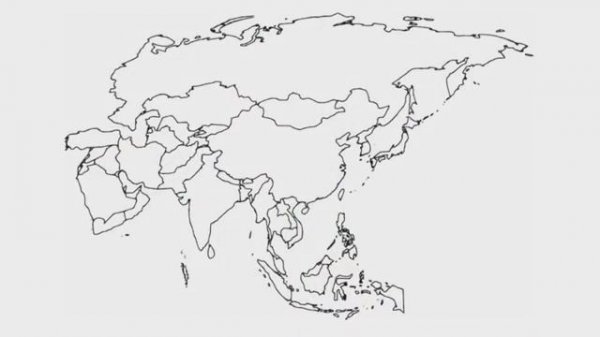 Regions of Asia / Regional Map of Asia / Asia Regions / Political Map of Asia 2022 /Asia Map Quizze
