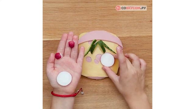 Бутерброды-смайлики - Рецепты от Со Вкусом смотреть онлайн