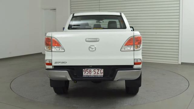 2012 Mazda BT-50 UP0YF1 XT 4x2 Hi-Rider White 6 Speed Manual Utility смотреть онлайн