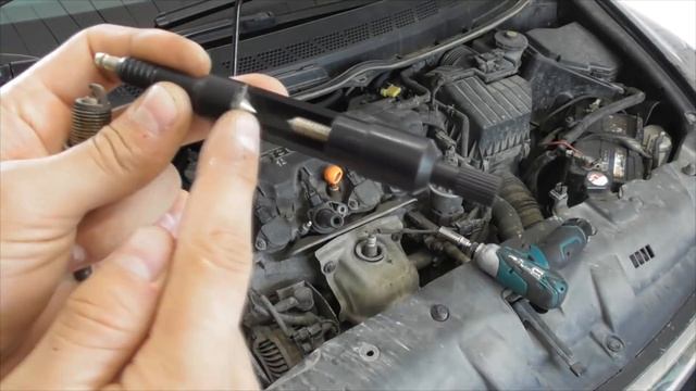 Honda Civic - Дёргается при включеной передаче смотреть онлайн