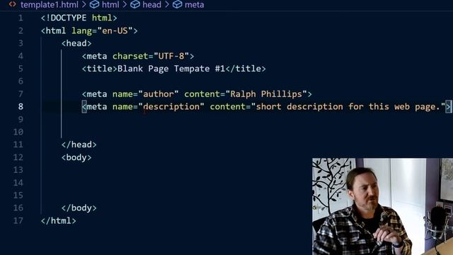Writing the HEAD Section of Our Index Home Page смотреть онлайн
