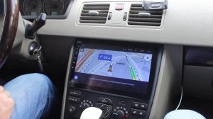 Volvo XC90 бюджетный вариант замены магнитолы  на 10" монитор Android