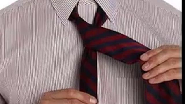 как завязать галстук узел полувиндзор смотреть онлайн