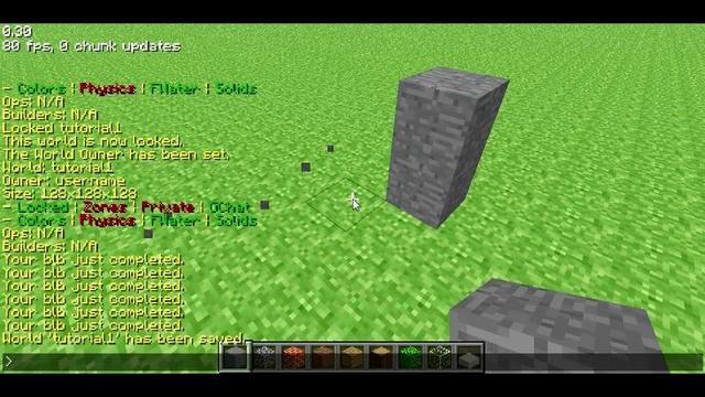 Minecraft Classic - Basic commands смотреть онлайн