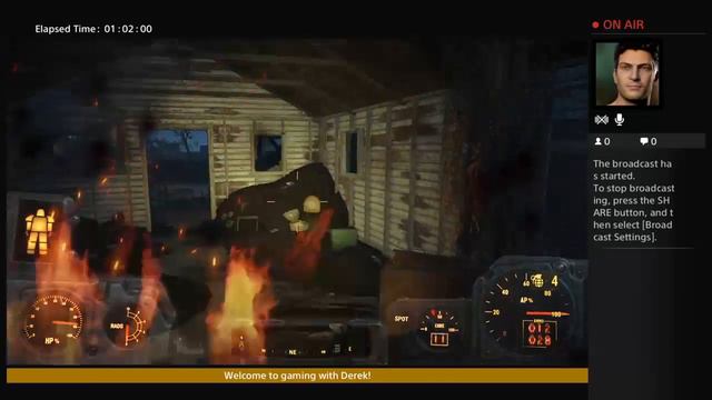 Derek plays Fallout 4 - 1/2/2016 смотреть онлайн