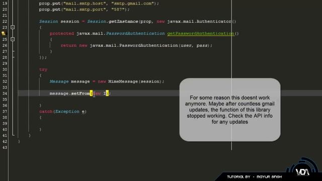 Create a Gmail Client in Java and Netbeans - Part 3 - Coding смотреть онлайн