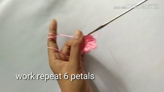 Crochet Flower |Crochet Thai Jasmine Flower Part 1/2. Petals #crochetflower #tutorial #crochet #diy