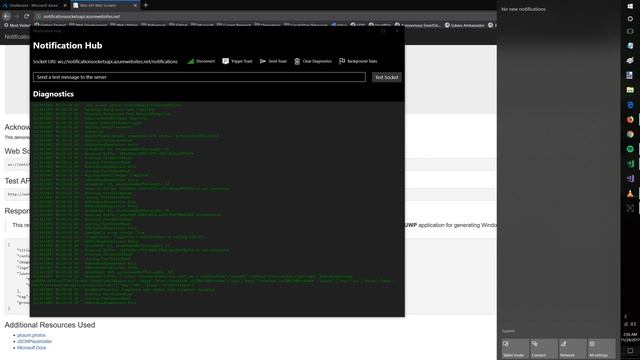 Web API Triggered Windows 10 Notifications смотреть онлайн