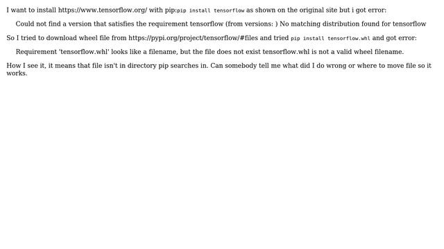 Where Does Pip Look For Wheel Files?