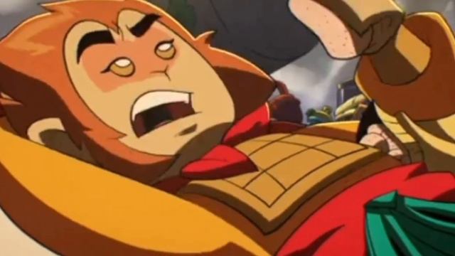 Царь обезьян будто для МК отец:) смотреть онлайн