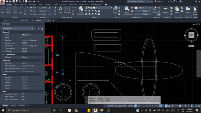 How to Delete or Erase Objects in AutoCAD - Explained in Tamil смотреть онлайн