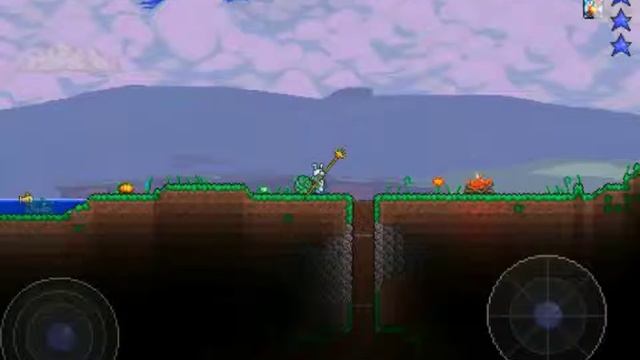 Выживание в Terraria-Крафтим броню #7 смотреть онлайн