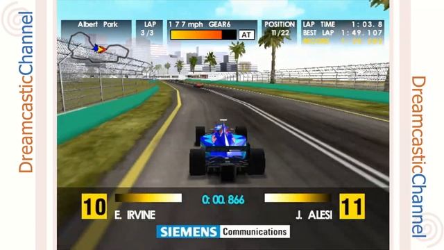 First Look: F1 World Grand Prix (Dreamcast) смотреть онлайн