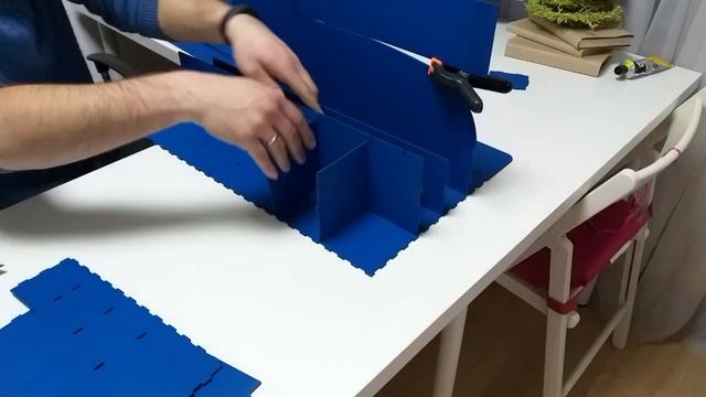 Сборка деревянного детского гаража! Гараж для игрушечных машинок. смотреть онлайн