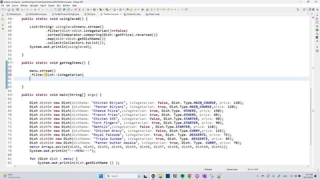 Java8 | 48 | Streams API | Filter using Predicate | Tamil смотреть онлайн