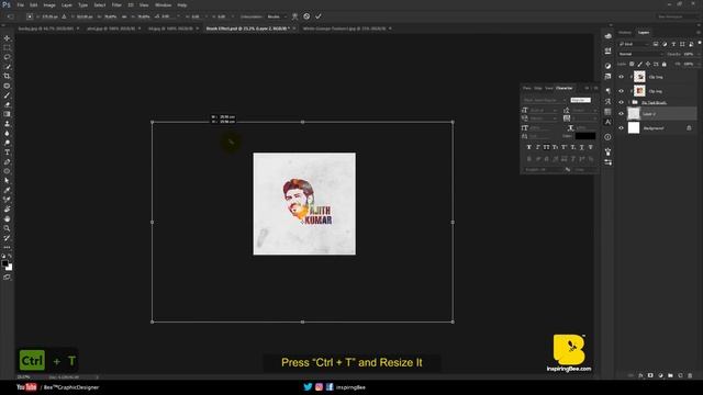 Photoshop Portrait Brush Effects Tutorial | Abstract colorful art | Threshold Photo Editing NFT ART смотреть онлайн