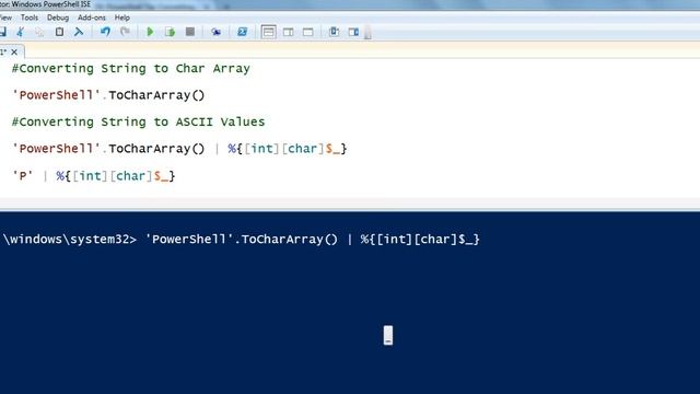 Converting String to ASCII Values смотреть онлайн
