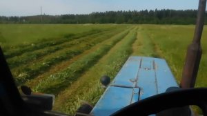 Сенокос 2020 г .Косилка Виракс 1.85 и МТЗ 80