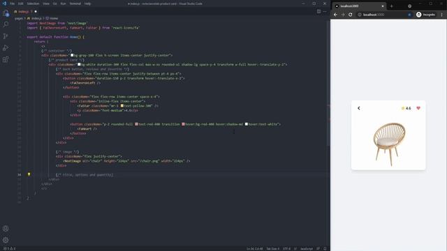 Modern Product Card Tutorial with Next.js and Tailwind CSS смотреть онлайн
