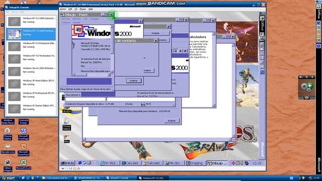 Windows 2000 Professional Service Pack 4 Mon Virtual PC 2004 2007 смотреть онлайн