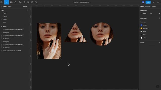 How to mask images using Figma смотреть онлайн
