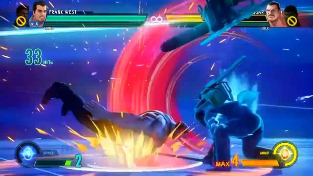Marvel VS. Capcom: Infinite (MVCI) - Space Stone Infinity Storm Combos смотреть онлайн