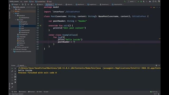 046 Nested Class in kotlin смотреть онлайн