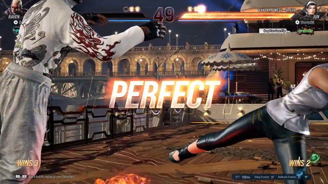 When I Get Perfect On I Shall Get A Perfect Right Back.