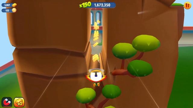 Tom Gold Run #281 Супер Том, Двойные Луны, Звёзды, Микрофоны и Ранцы! На весь экран смотреть онлайн