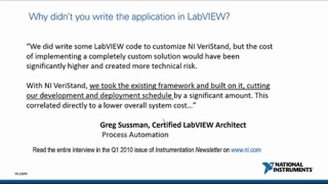Introduction to VeriStand смотреть онлайн