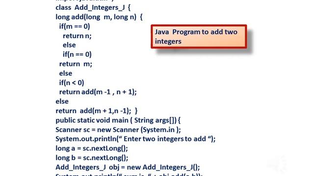 Recursion Adding Two Integers BlueJ and Java Programming Lesson 50 смотреть онлайн