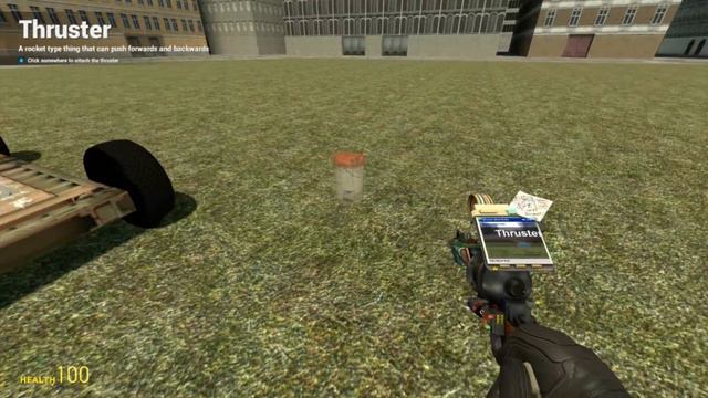 Garry's Mod tool tutorial #21 - Thruster tool смотреть онлайн