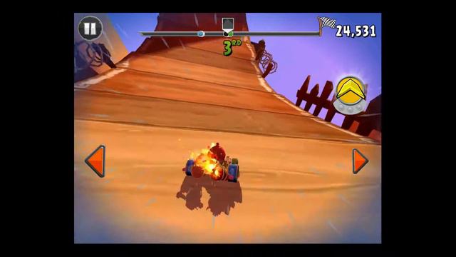 Angry Birds Go! Stunt Chapter Track 1 - Race 5 [Gameplay Walkthrough] смотреть онлайн