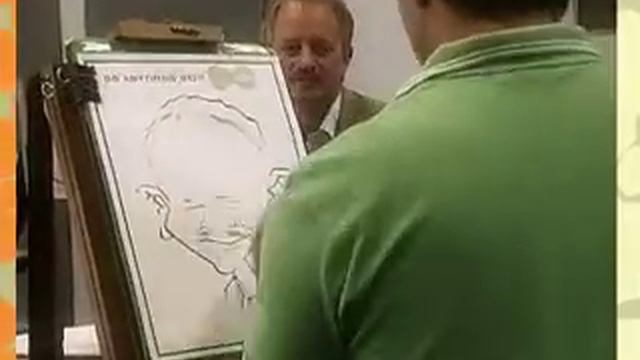 Drawing a caricature live смотреть онлайн