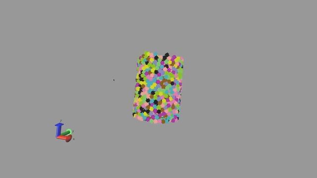 Creation of a sample from 2428 granules. The total number of nodes is 320 thousand. смотреть онлайн