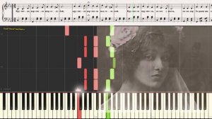 Крутится, вертится шар голубой (Ноты и Видеоурок для фортепиано) (piano cover)