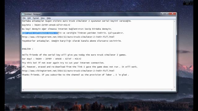 Euro Truck Simulator 2 Serial Key - Full Yapmak ! (2016) смотреть онлайн