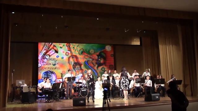 E.Floyd, S.Cropper "Knock on Wood", Галия Гусакова и Биг-бэнд Тюменского колледжа искусств смотреть онлайн