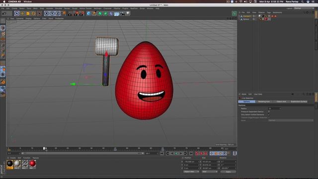 Voronoi Fracture Animation in Cinema 4D Tutorial смотреть онлайн