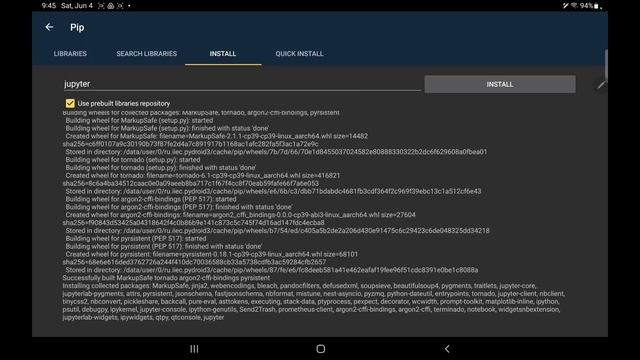 Jupyter on Pydroid using Android Mobiles and Tablets | Python for Engineers by FR смотреть онлайн