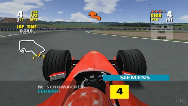 F1 Championship Season 2000 PS2 Gameplay HD (PCSX2) смотреть онлайн