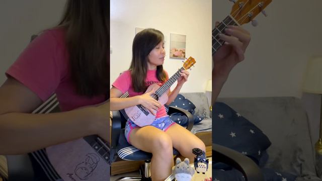 #313 Ghost Town by Benson Boone | Ukulele Cover смотреть онлайн