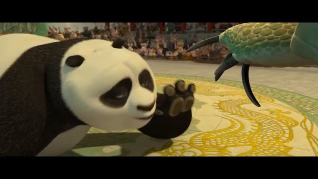 Kunfu Panda (2008)| The Dragon Warrior Trials Scene (2/10) смотреть онлайн