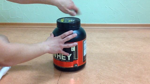 Распаковка и обзор протеина 100% Whey Gold Standard