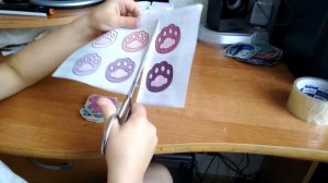 Как сделать наклейки из пергаментной бумаги