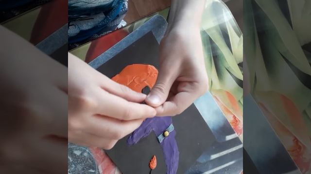 Мастер-класс рисунок пластилином Тыквенная голова Джек смотреть онлайн