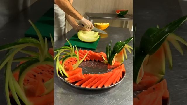 Арбуз и Дыня/Нарезка арбуза и дыни/Нарезка от шефа смотреть онлайн