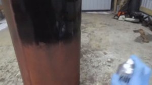 Покраска печки термостойкой краской из баллона.